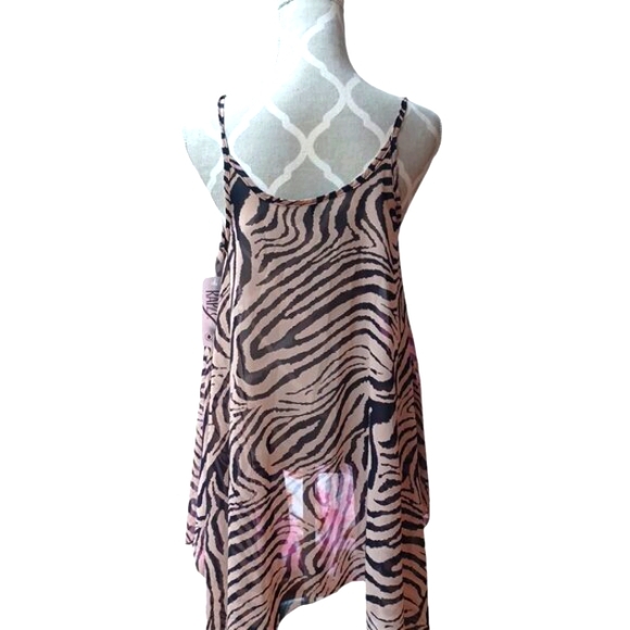 NEW! Rapz Poncho - Zebra print 4545 - Picture 3 of 4